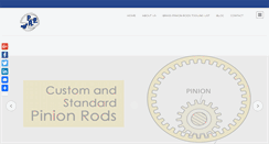 Desktop Screenshot of pinionrods.com